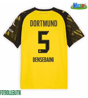 Borussia Dortmund Ramy Bensebaini #5 Hemmatröja 2025-26 Kortärmad